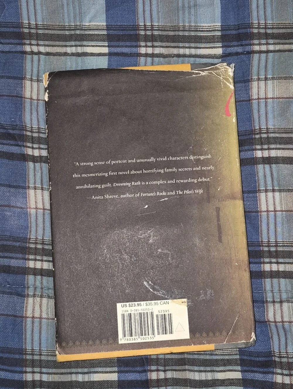 Drowning Ruth by Christina Schwarz - Yellow Paperback Novel